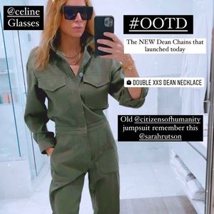 Citizens of Humanity Marta jumpsuit in  Retreat XS